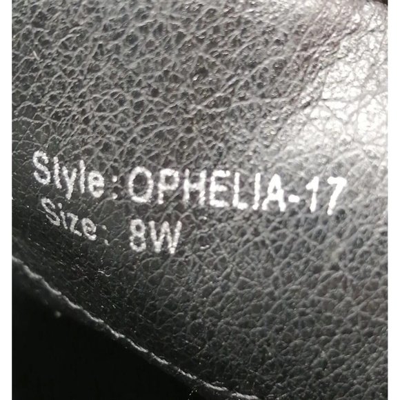 Nadia x FTF Womens Ophelia 17 Thigh High Boot Black Back Laces Zip High Heel 8W - Picture 9 of 10